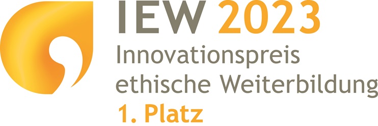 Logo Innovationspreis ethische Bildung 1. Platz